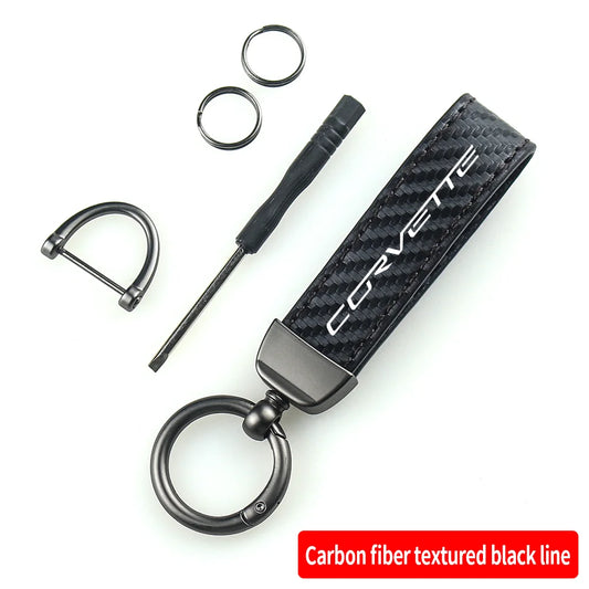 Móc khóa da Corvette
