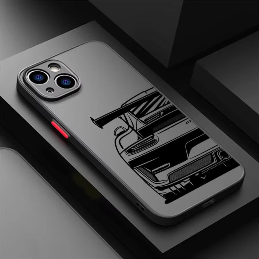 Sport Car Shockproof iPhone Case