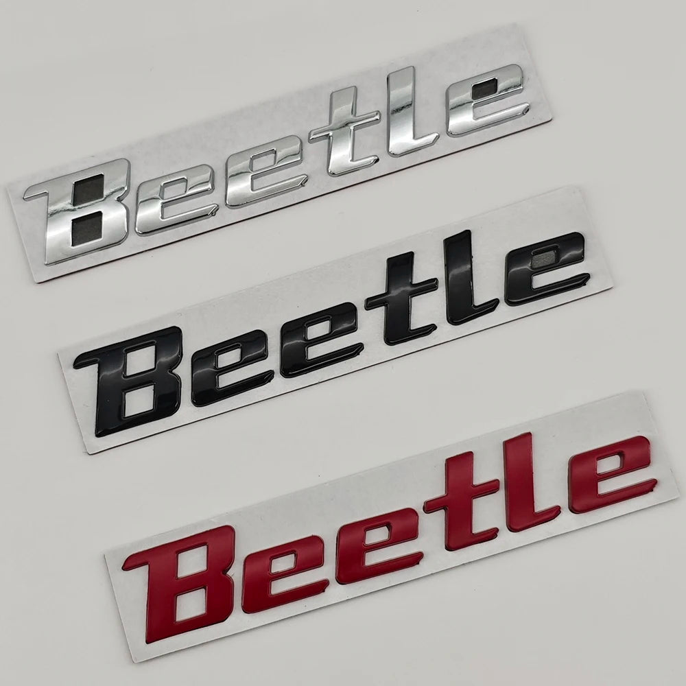 Beetle Emblem Rear Trunk Badge 