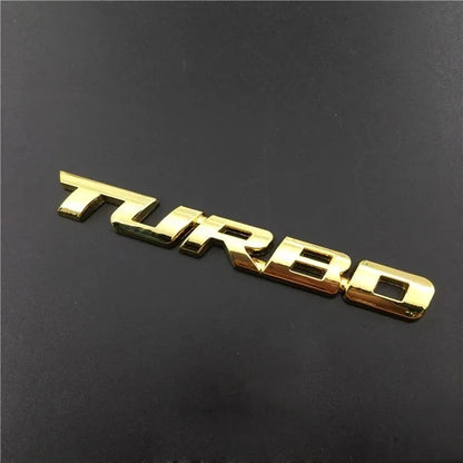 Turbo Emblem Stickers
