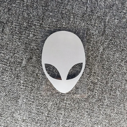 Autoaufkleber Alien leuchtend