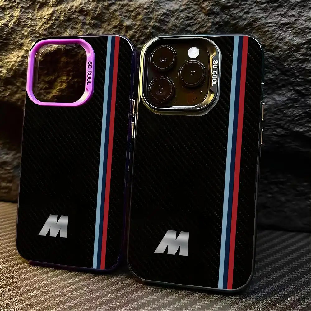 M Performance Style Case for iPhone BW