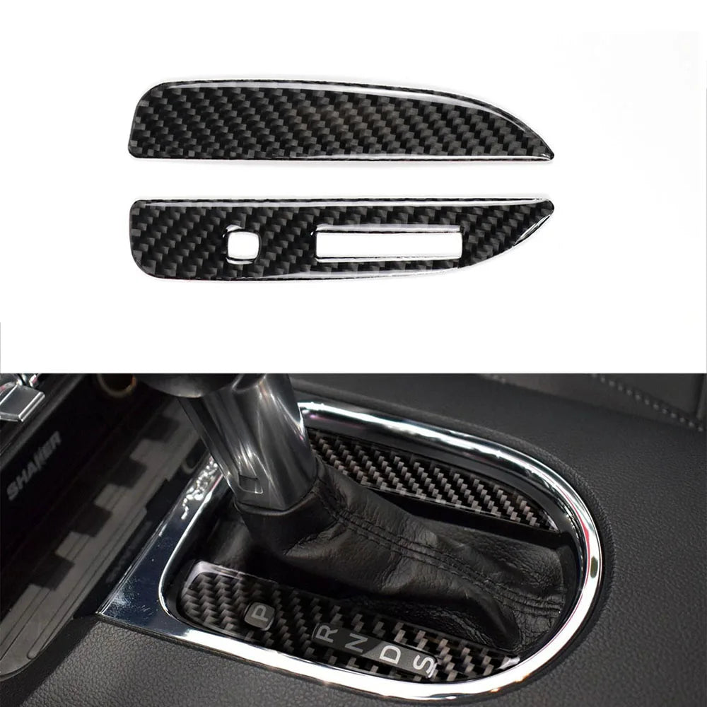 Car Central Control Gear Shift Panel Decor