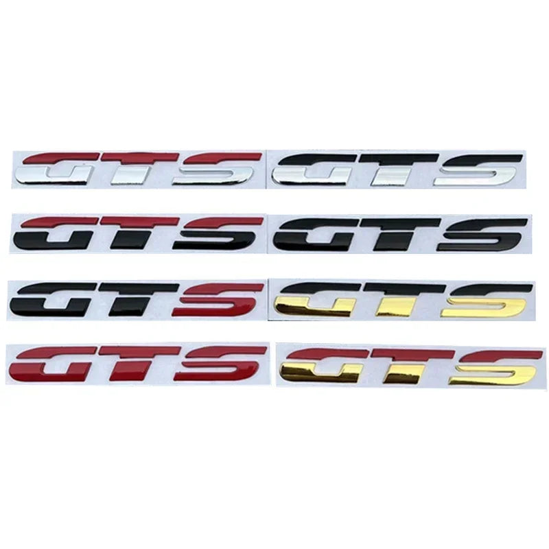 VW GTS Metal Emblem for Car