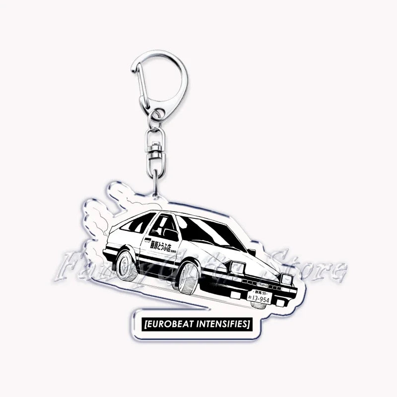 Portachiavi in acrilico per auto iconica JDM