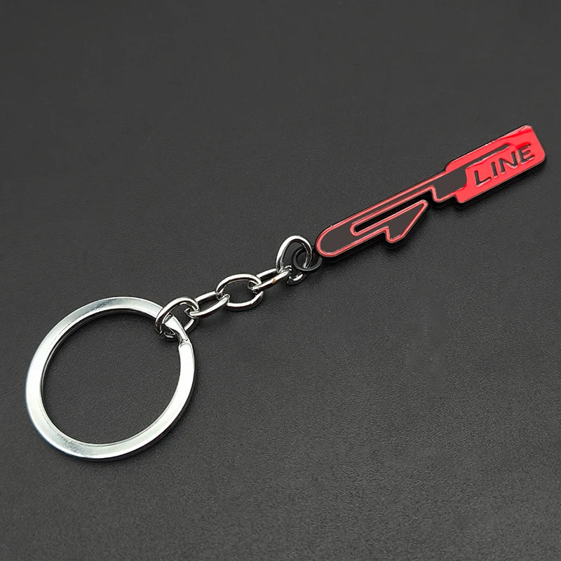 GT Line Metal Keychain 