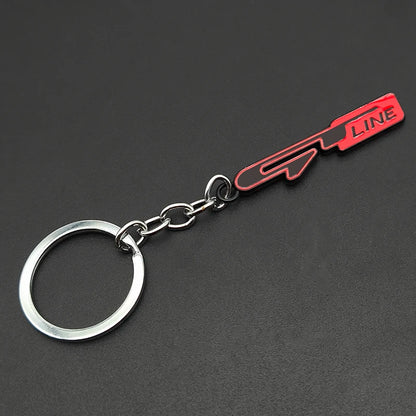 GT Line Metal Keychain 