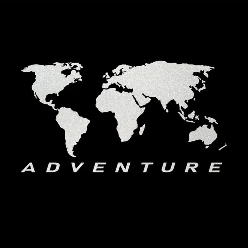 World Map Universal Sticker Car