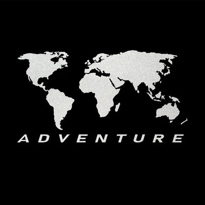 World Map Universal Sticker Car