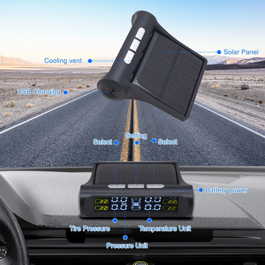 Solar Tire Pressure Monitoring System