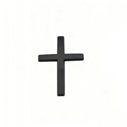 Metallic Cross Car Emblem