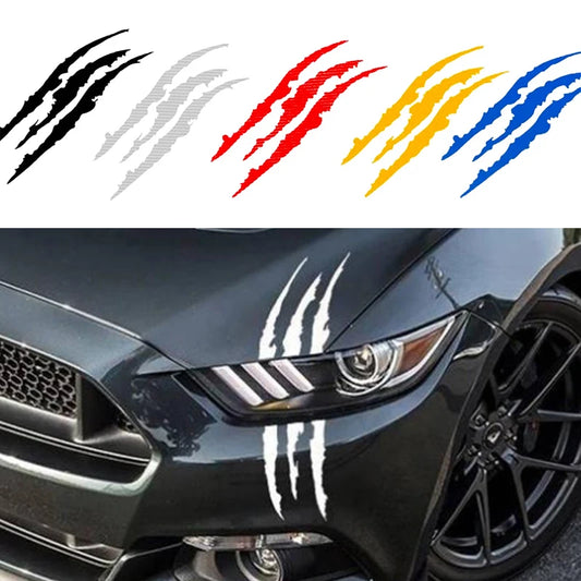 Claw Scratch Car Decal Stickers