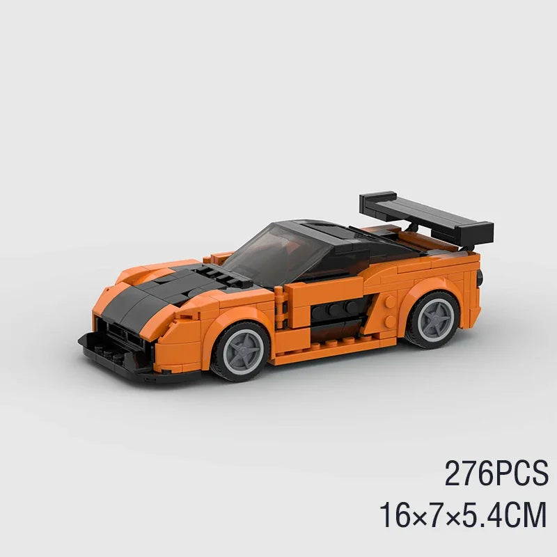 Racing Car Building Block Collection