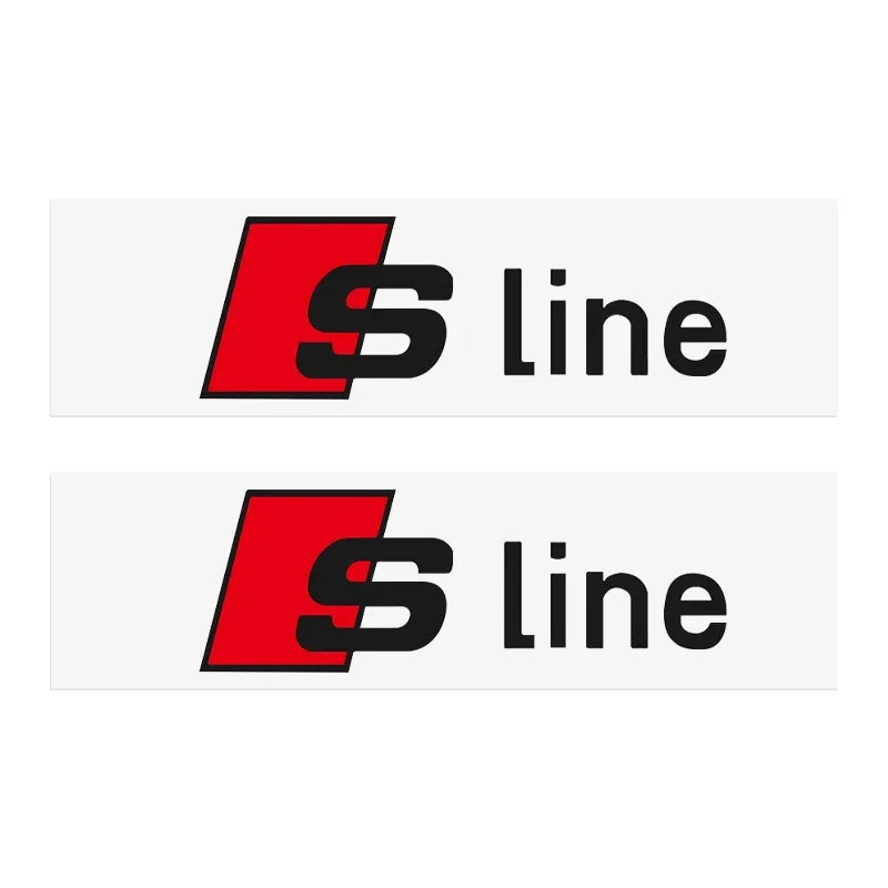 2Pcs Car Styling Side Body Sticker