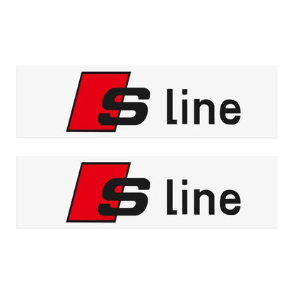2Pcs Car Styling Side Body Sticker