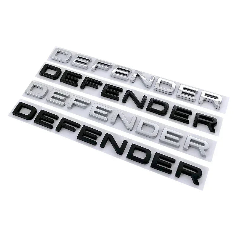 Emblema de porta-malas traseiro DEFENDER LR
