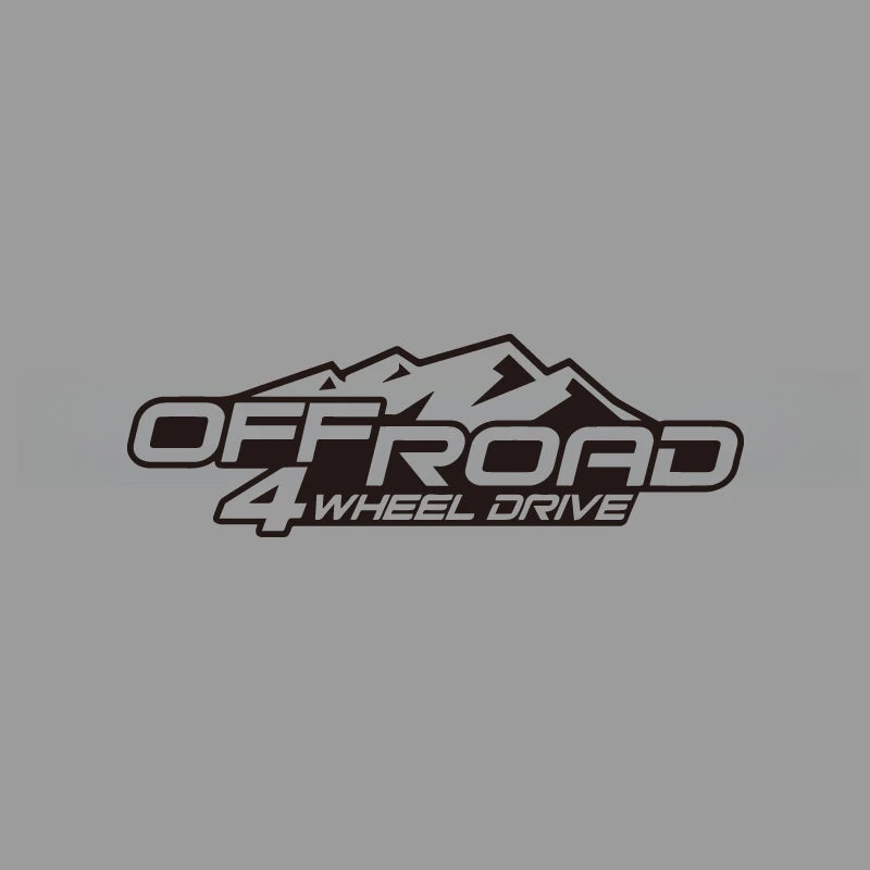 Mountain Off-Road Four Wheel Stickers