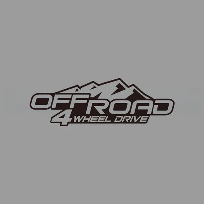 Mountain Off-Road Four Wheel Stickers