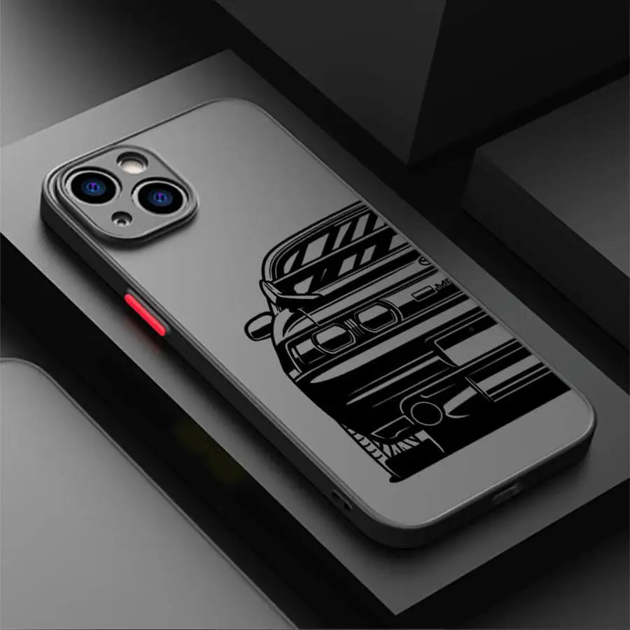 Sport Car Shockproof iPhone Case