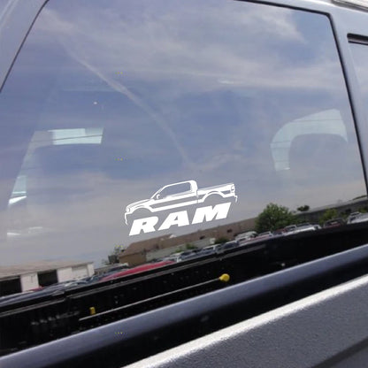 Car Window Side Sticker RAM