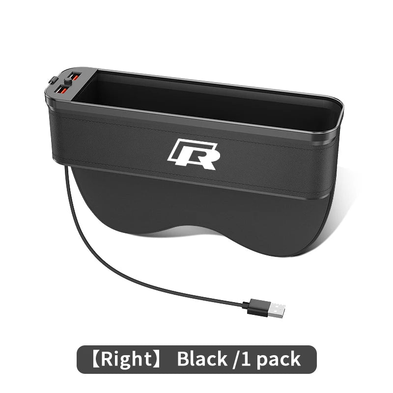 USB Charging Multifunction Seat Storage Box
