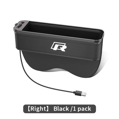 USB Charging Multifunction Seat Storage Box