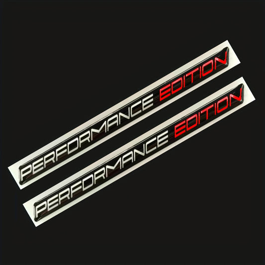 Emblema dell'auto per le prestazioni