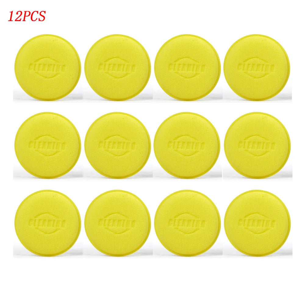12Pcs Car Sponge Wax Applicator