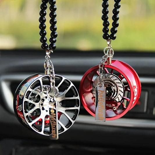 Car Wheel Hub Pendant 