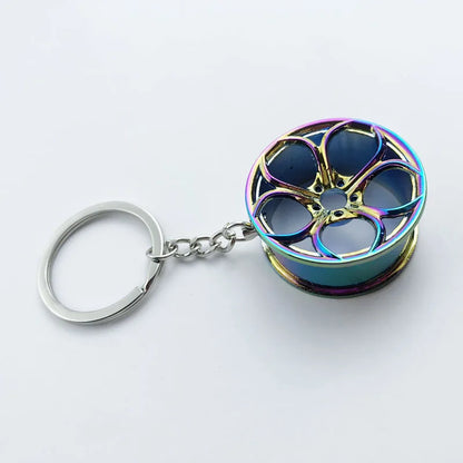 Car Wheel Key Chain 