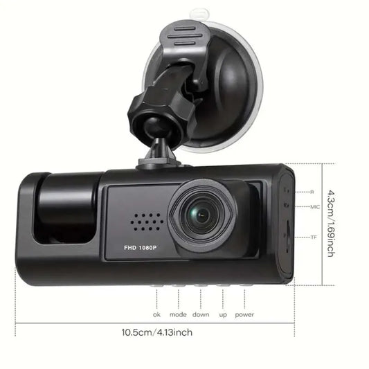 Dash Cam W/ IR Night Vision & Loop Recording 