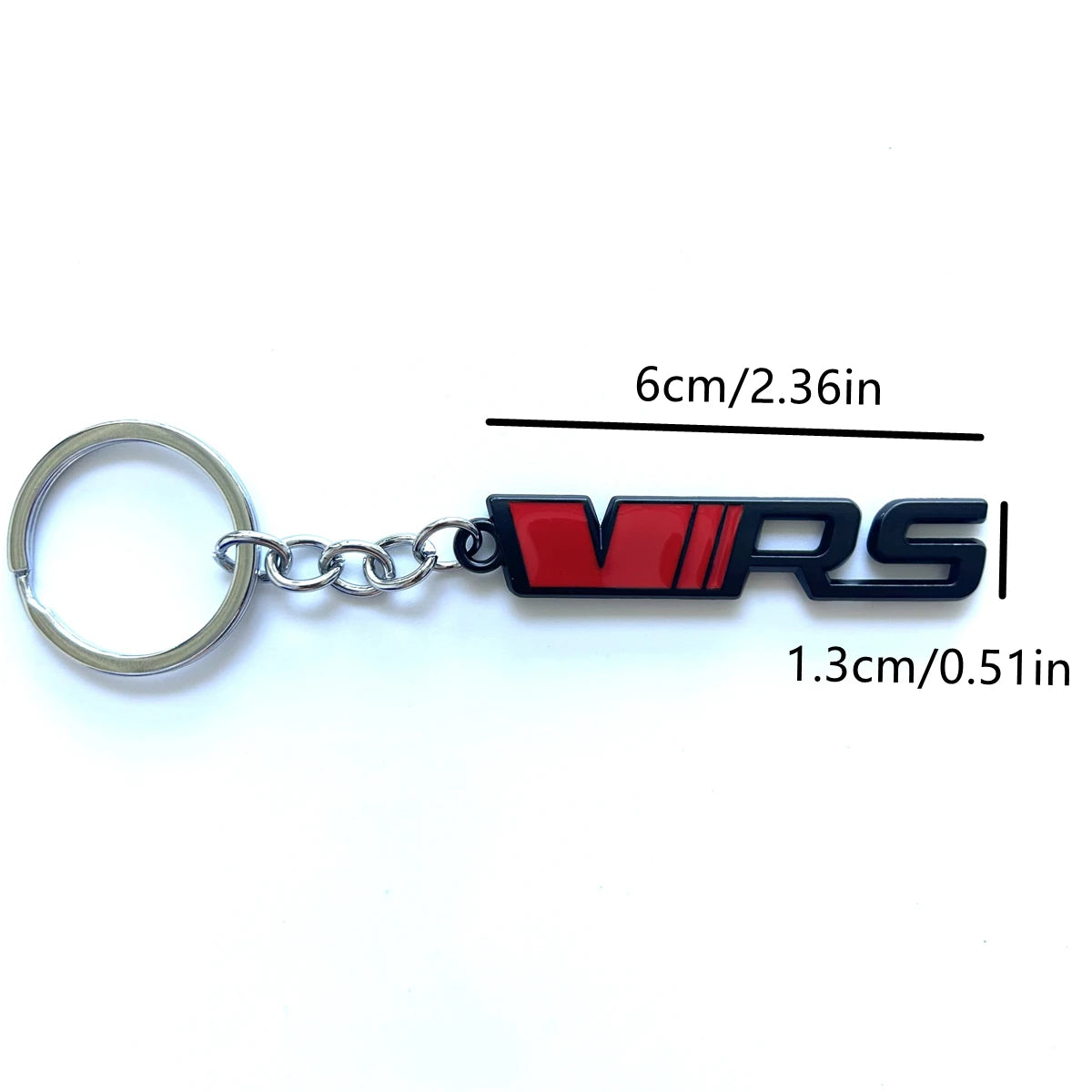 Metal VRS Car Keychain 