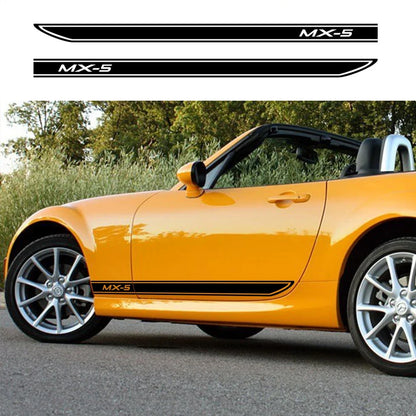 MX-5 inspirierte Auto-Seitentüraufkleber