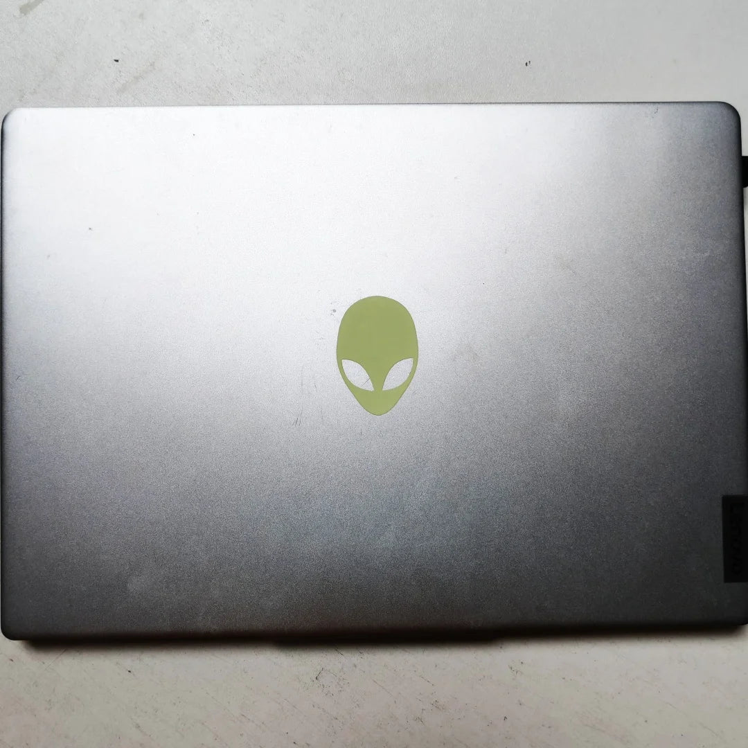 Autoaufkleber Alien leuchtend