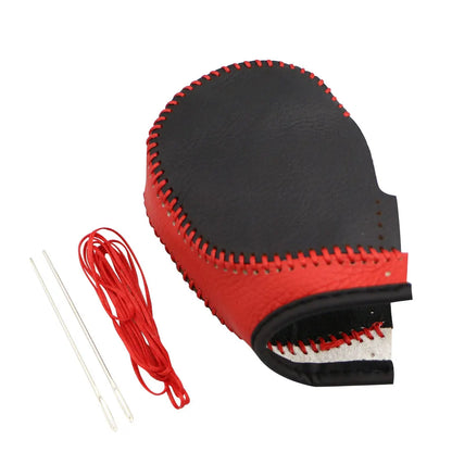 Leather Car Gear Shift Knob Cover 
