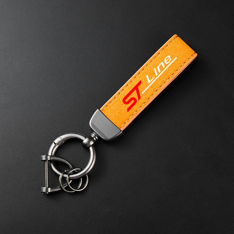 Porte-clés en cuir ST Line 