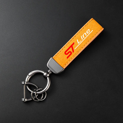 Porte-clés en cuir ST Line 