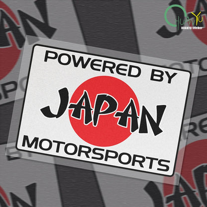 Powered by Japan Motorsports Car Decal