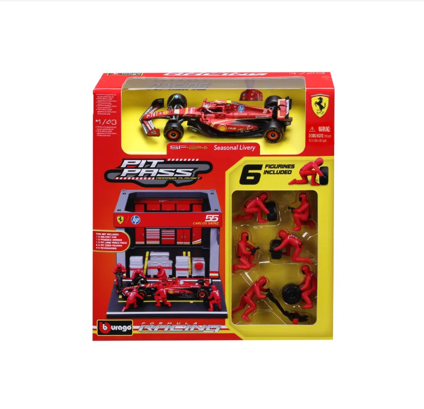 Professional Racing Pit Stop Diorama