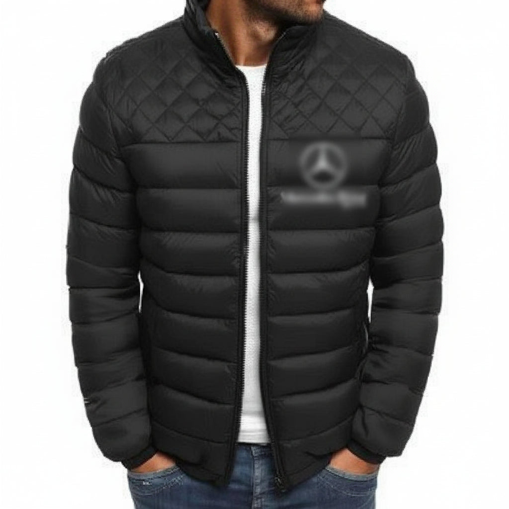 Men's Simple Quilted Cotton Jacket MB