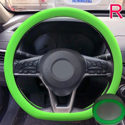Car Silicone Steering Wheel Cover 