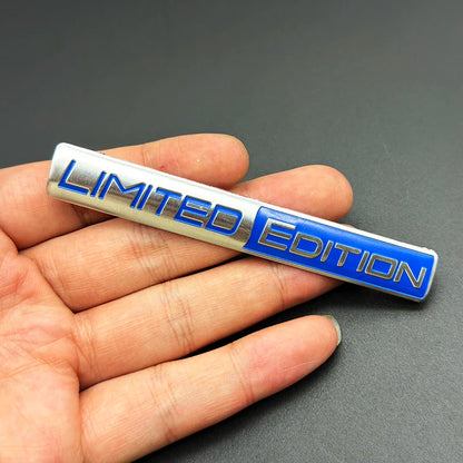Limited Edition Color Emblem Badge