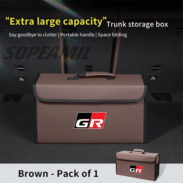 GR Racing Car Trunk Storage 