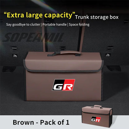 GR Racing Car Trunk Storage 