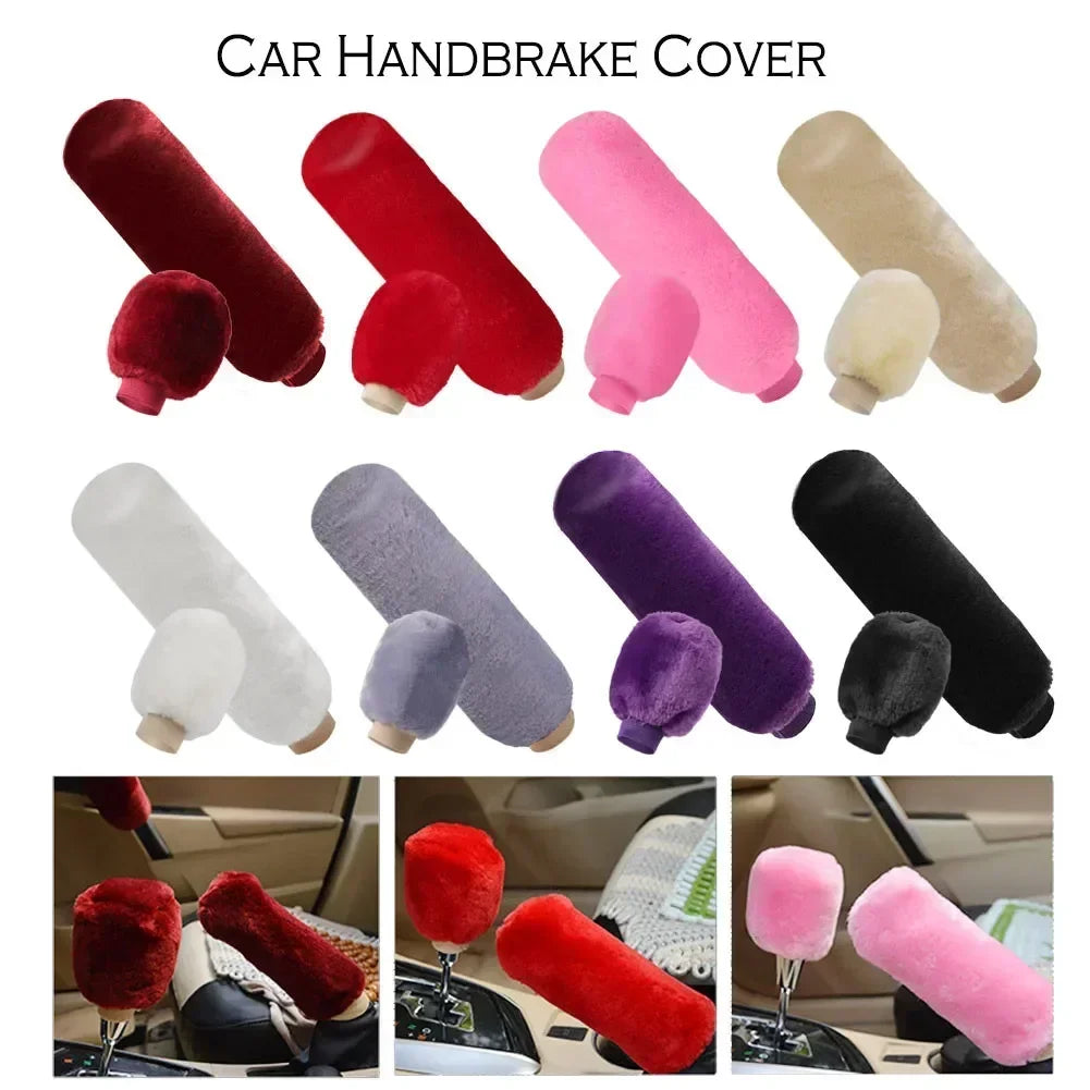 Manopla de câmbio e capas de freio de mão para carros
