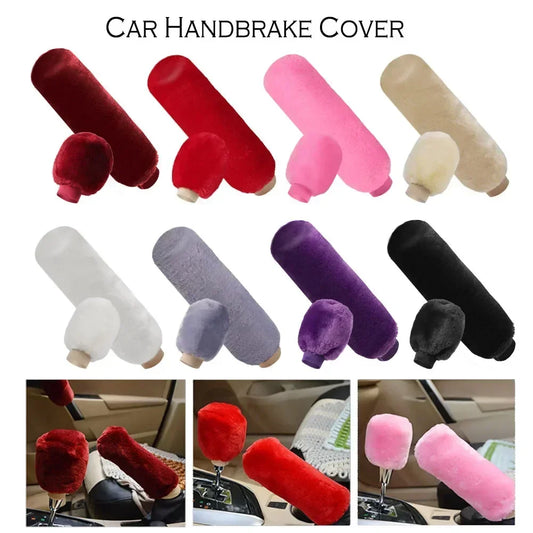 Pomo de palanca de cambios y cubiertas de freno de mano para coches