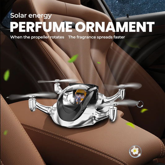 Solar Drone Car Air Freshener