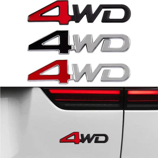 4WD Badge Sticker 