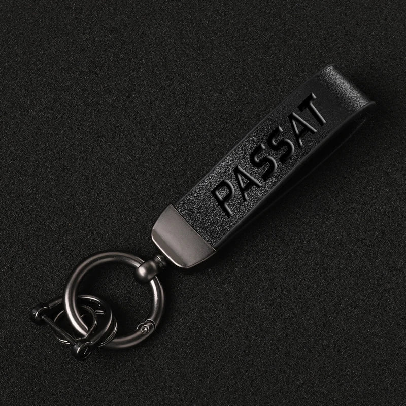 Passat Leather Keychain