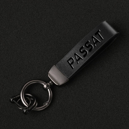 Passat Leather Keychain